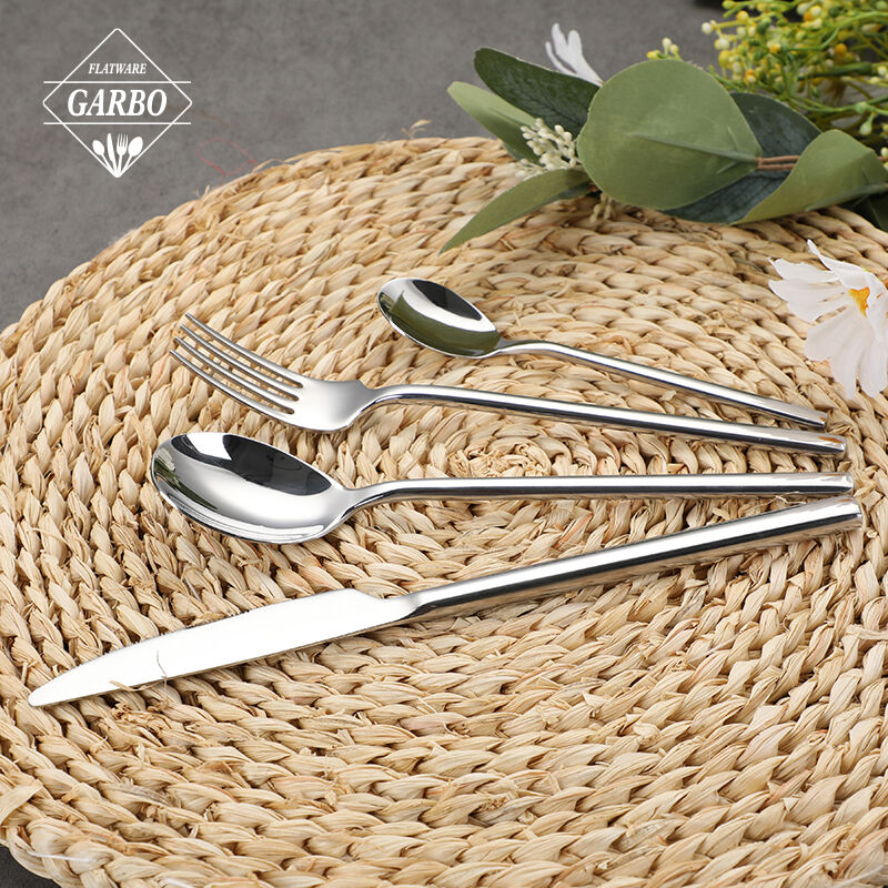 Super quality cutlery sets with 430SS flatware for home 