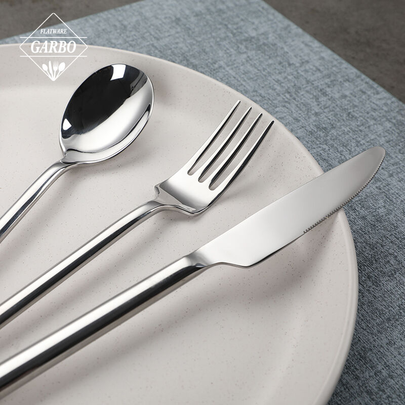 Super quality cutlery sets with 430SS flatware for home 