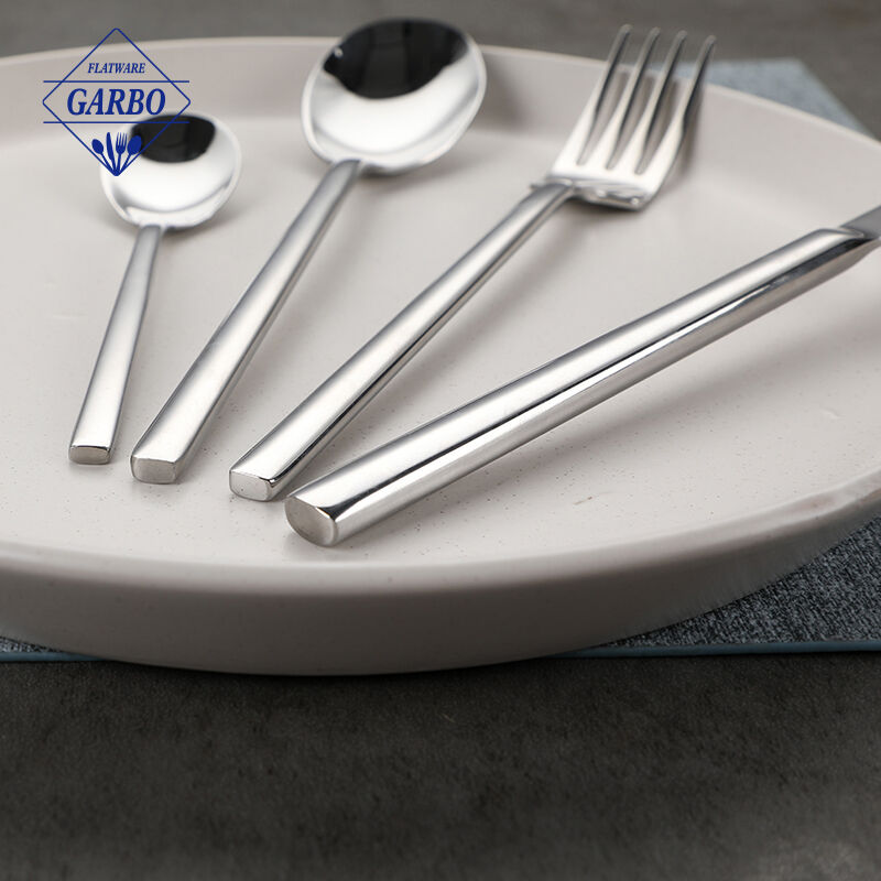 Super quality cutlery sets with 430SS flatware for home 