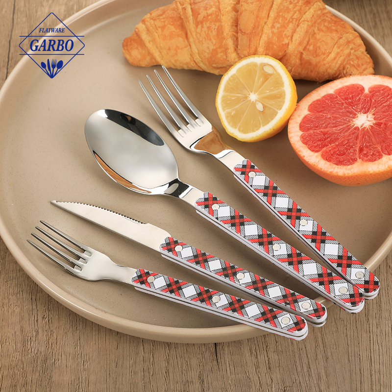 Stainless steel flatware