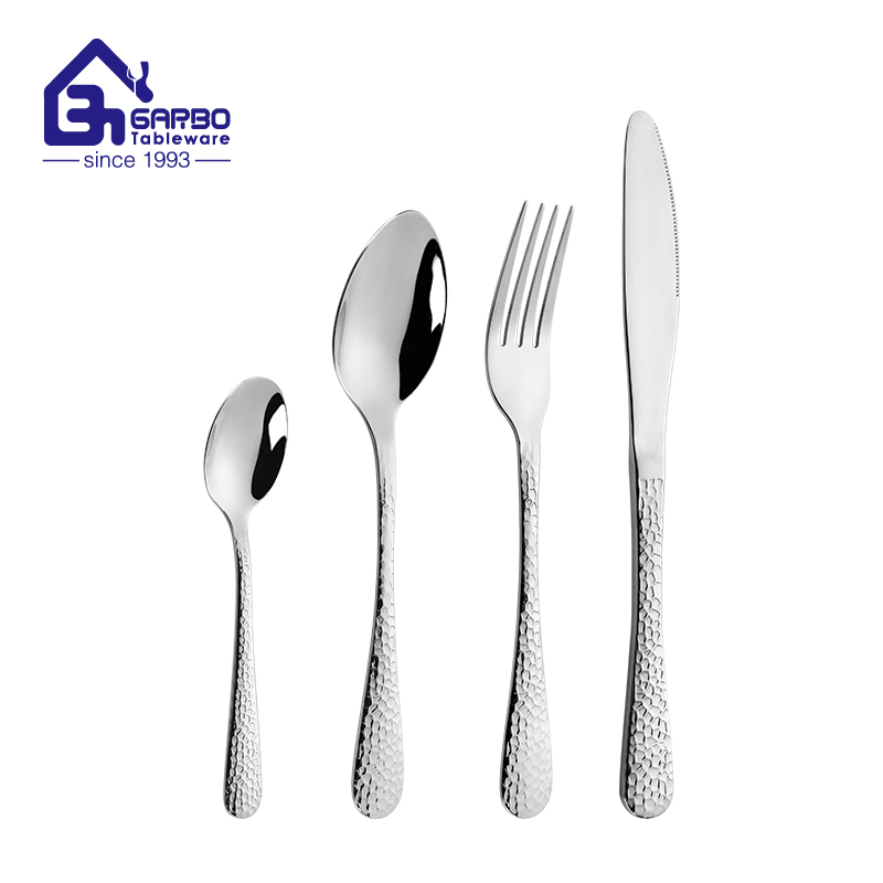 Amazon best selling silver stainless steel flatware