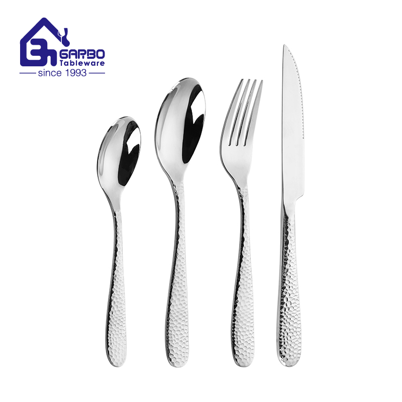 Amazon best selling silver stainless steel flatware