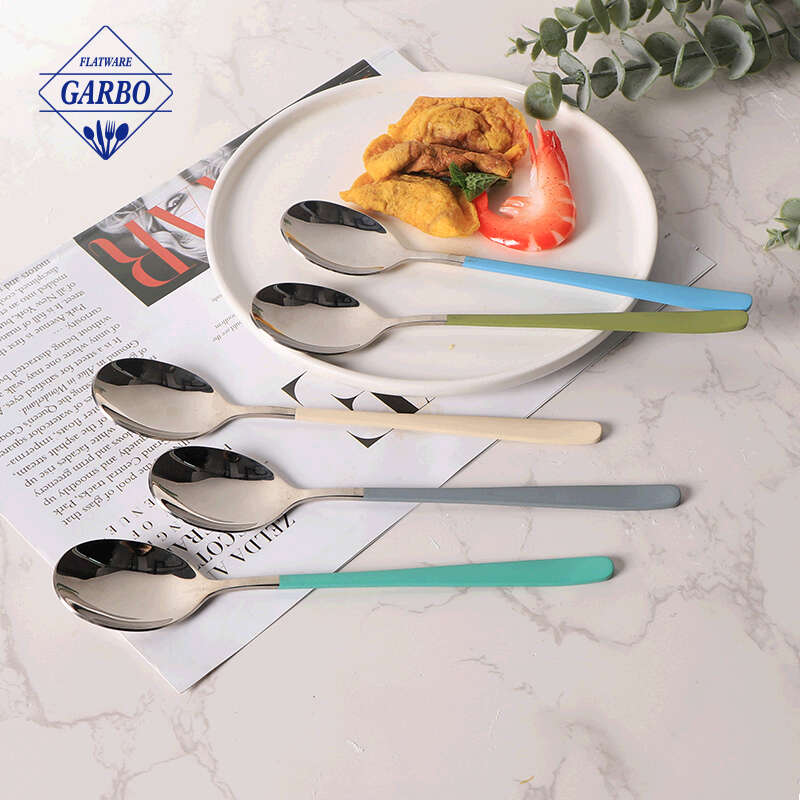 304 eletroplate tableware stainless steel spoons