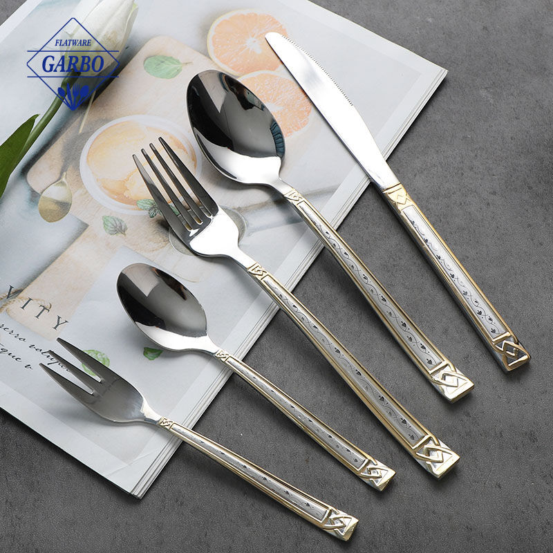 The application of stainless steel cutlery in home and restaurant