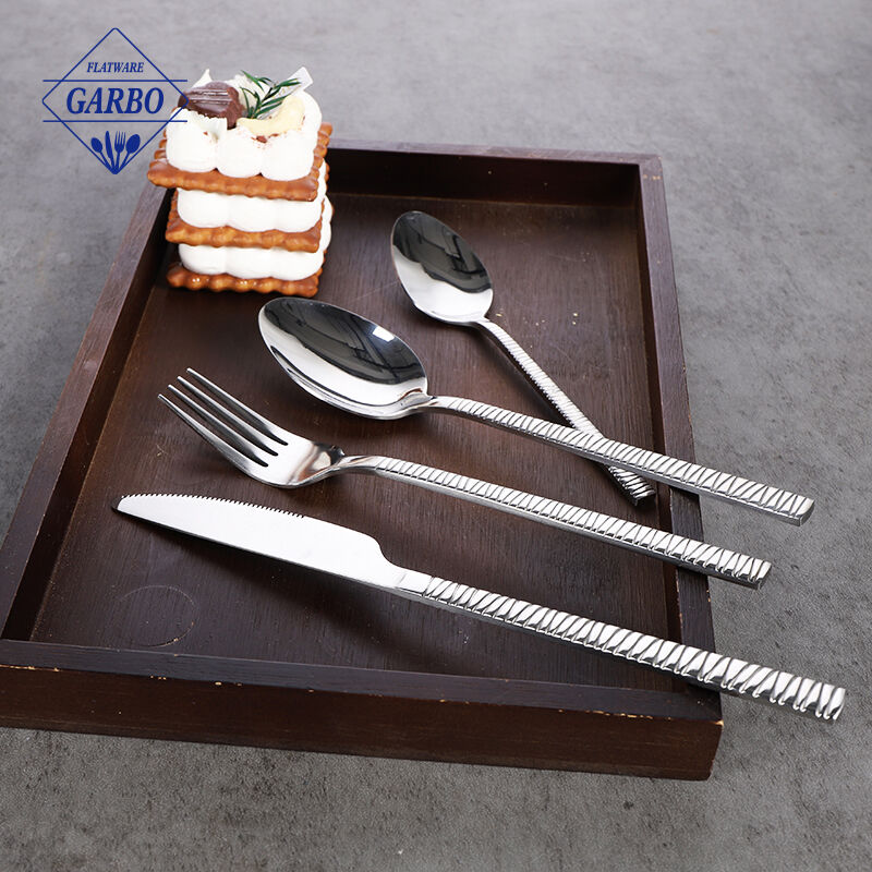 A good partner of western food——Garbo stainless steel flatware