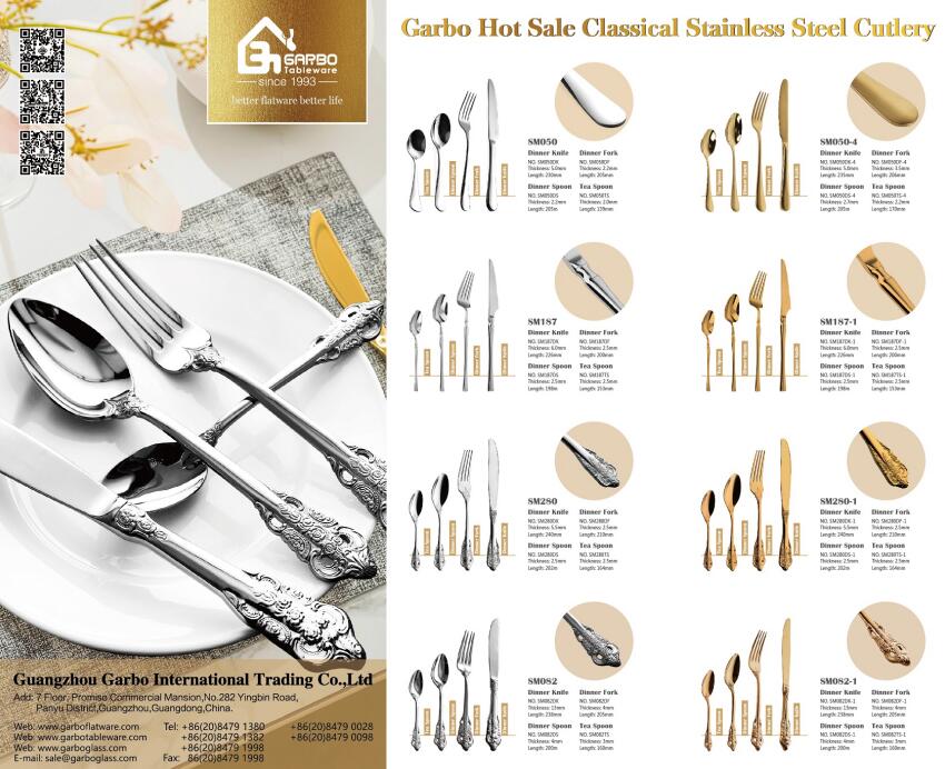 Garbo 2023 Top Seller Stainless Steel Flatware Sharing