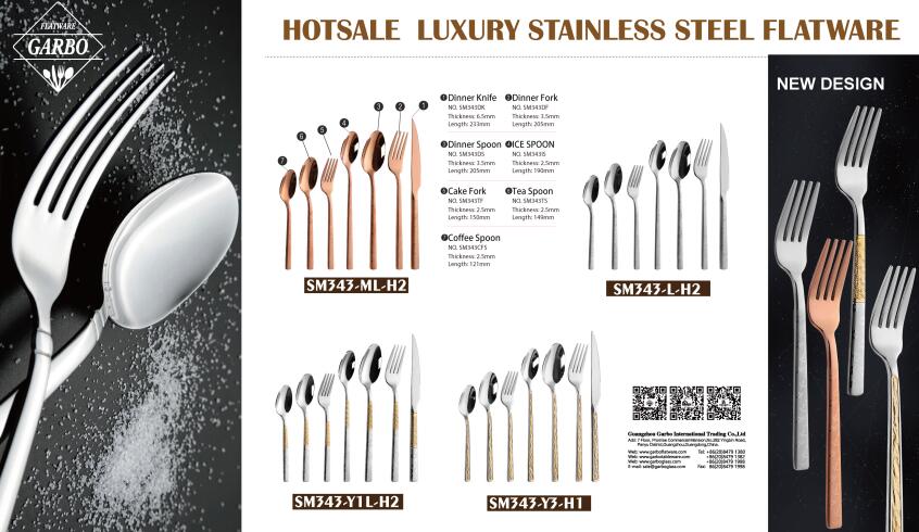 Garbo 2023 Top Seller Stainless Steel Flatware Sharing