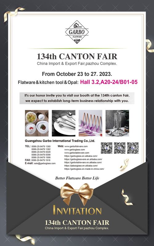 Garbo 134th Canton Fair Invitation