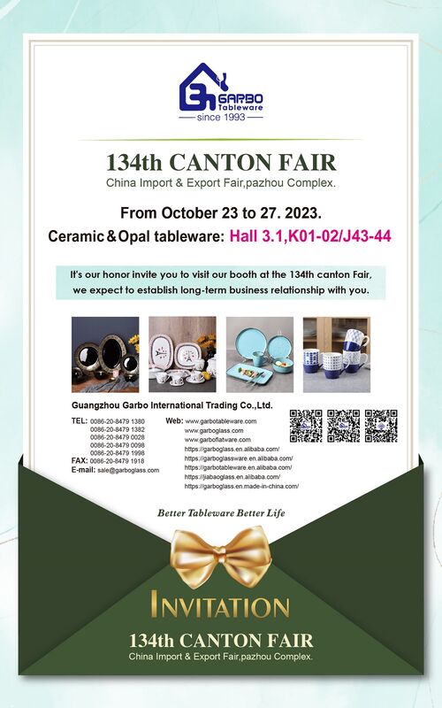 Garbo 134th Canton Fair Invitation