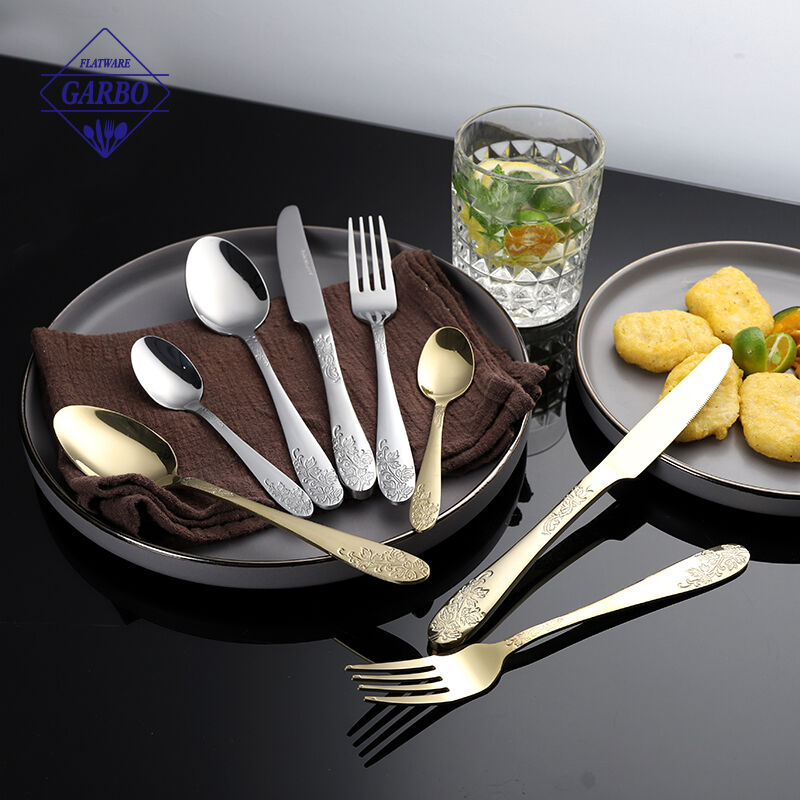 Hot Selling New Designed Cutlery Set in Russia with Good Price