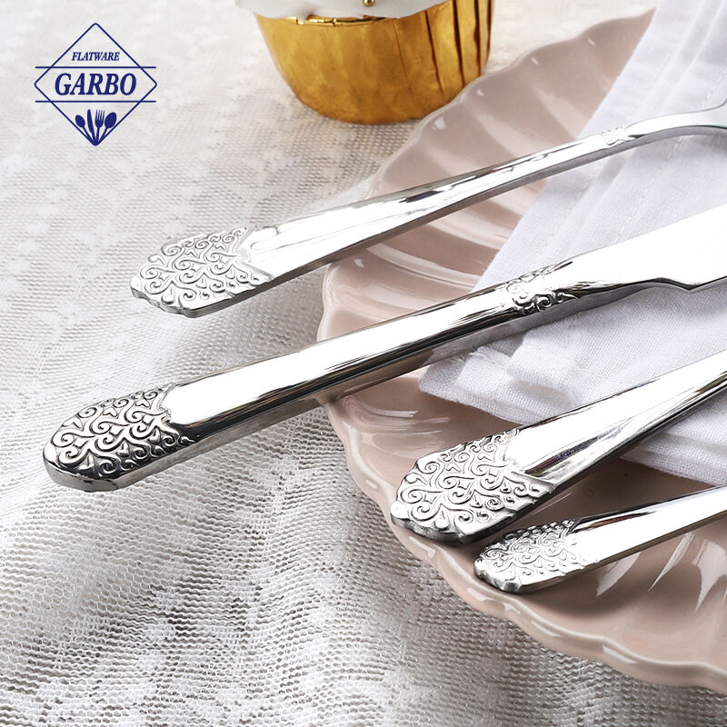 New design bulk price silver cutlery