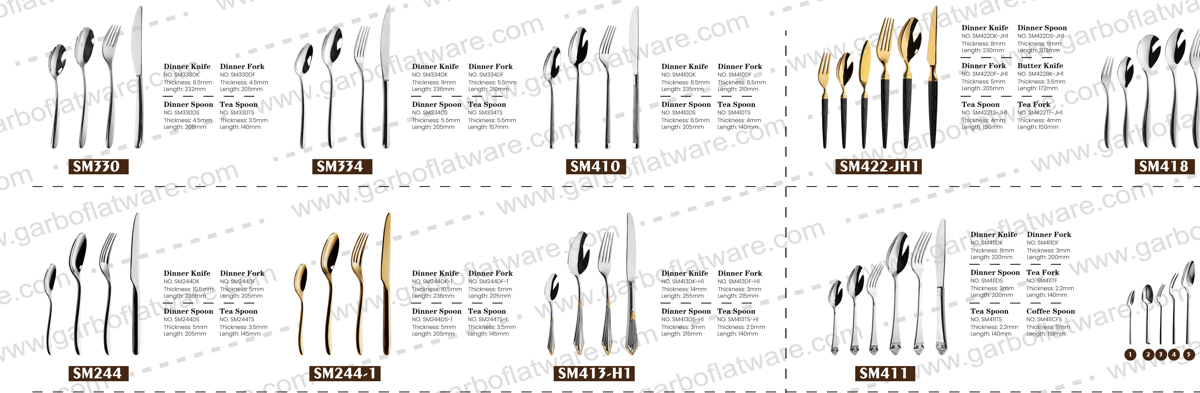 Home Dinner Flatware Cutlery Set Suitable for Gift Party