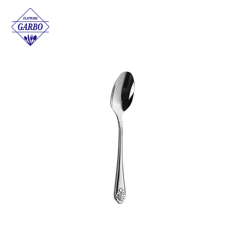 Tea spoon with mirror polish new design for home