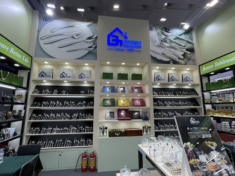 The 136th Canton Fair: Garbo booth fully demonstrates the professionalism of the cutlery factory