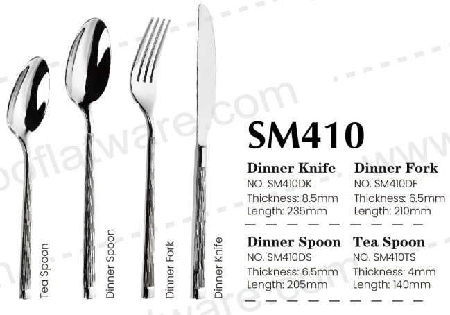 Garbo's exclusive high-end cutlery inventory