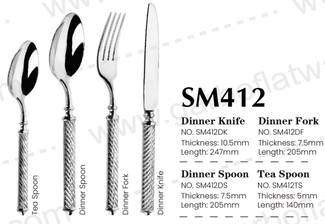 Garbo's exclusive high-end cutlery inventory