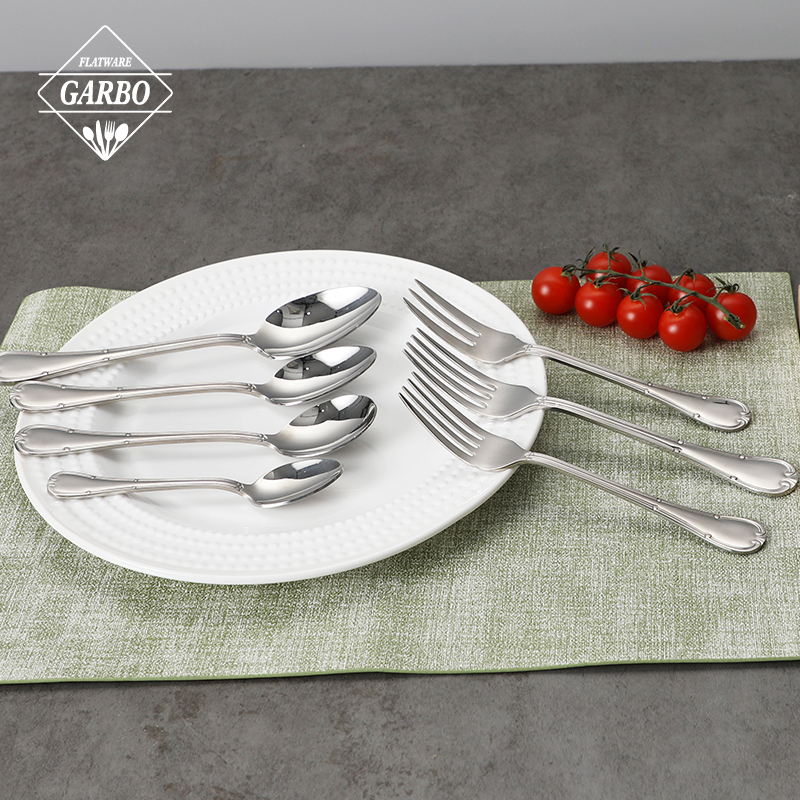 Hot Selling Classic Handle High Quality Stainless Steel Cutlery Set