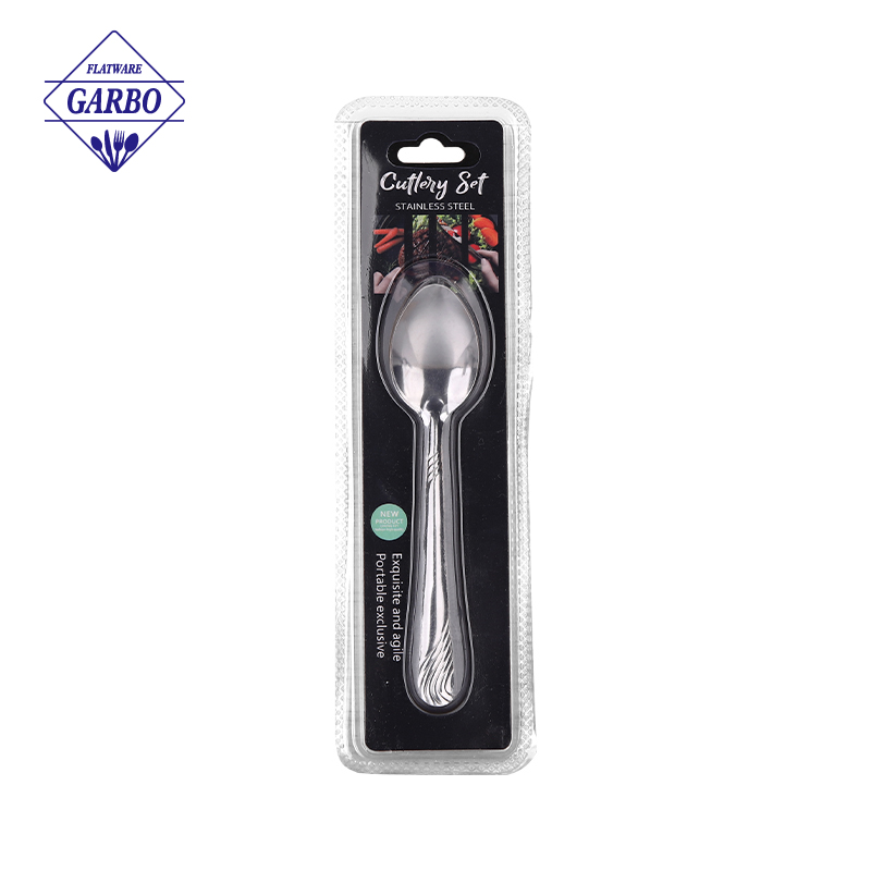 Cheapest dinner spoon with 410 SS in china factory