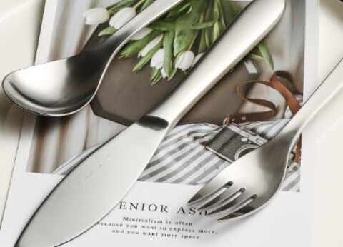 Overlooked cutlery on the table