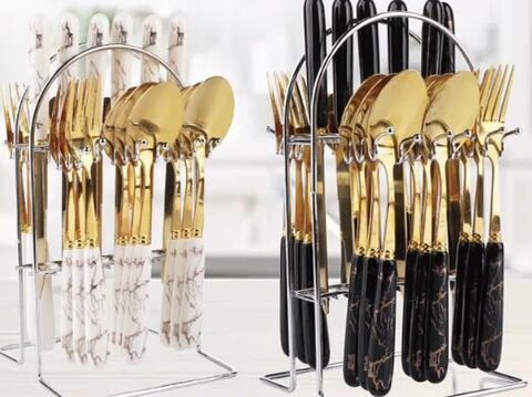 Hot Selling Stainless Steel Cutlery with Different Packaging on Garbo Flatware online Show 2022