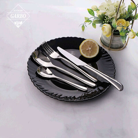 Hot Selling Simple Design Eco-friendly Stainless Steel Tableware Customized Cutlery Set