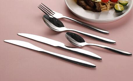 Best-selling stainless steel cutlery set in European and American markets