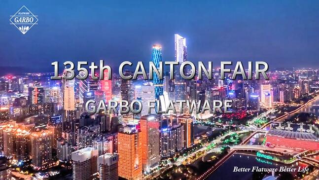 135th Canton Fair Garbo Flatware Booth Show Video