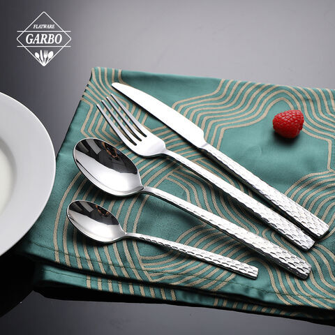 High quality 430ss sliver dinner cutlerty sets 