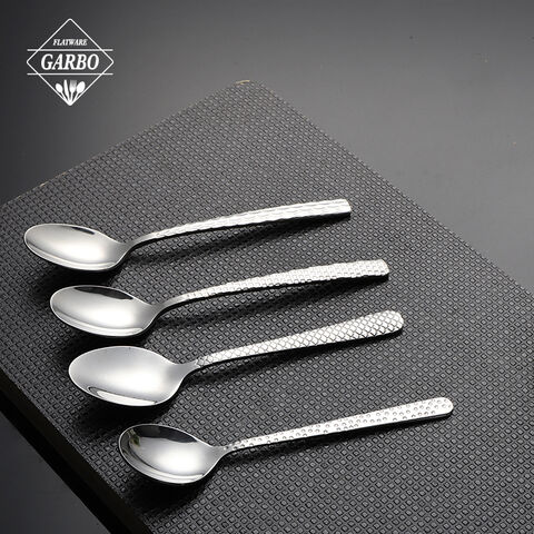 Factory New Arrival Mirror Silver Spoon with Special Handle