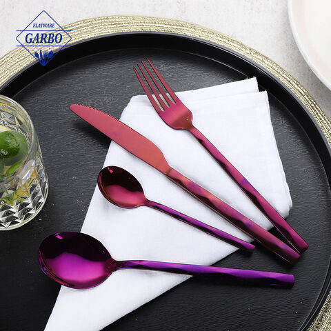 Flatware china factory  410SS dinner sets hot sale in Amazon