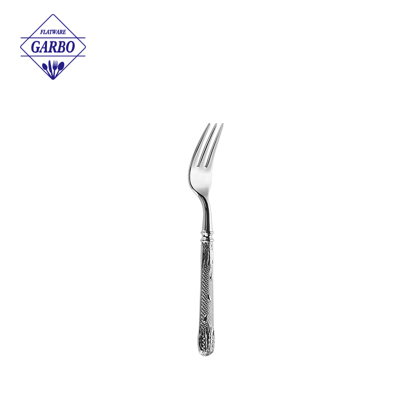 Supermarket top 304 sale stainless steel cutlery set with wheat design handle