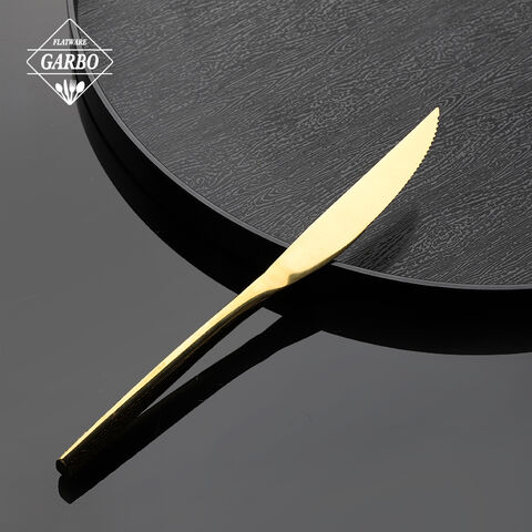 Factory Direct Cheap Price 410SS PVD Golden Cutlery Set