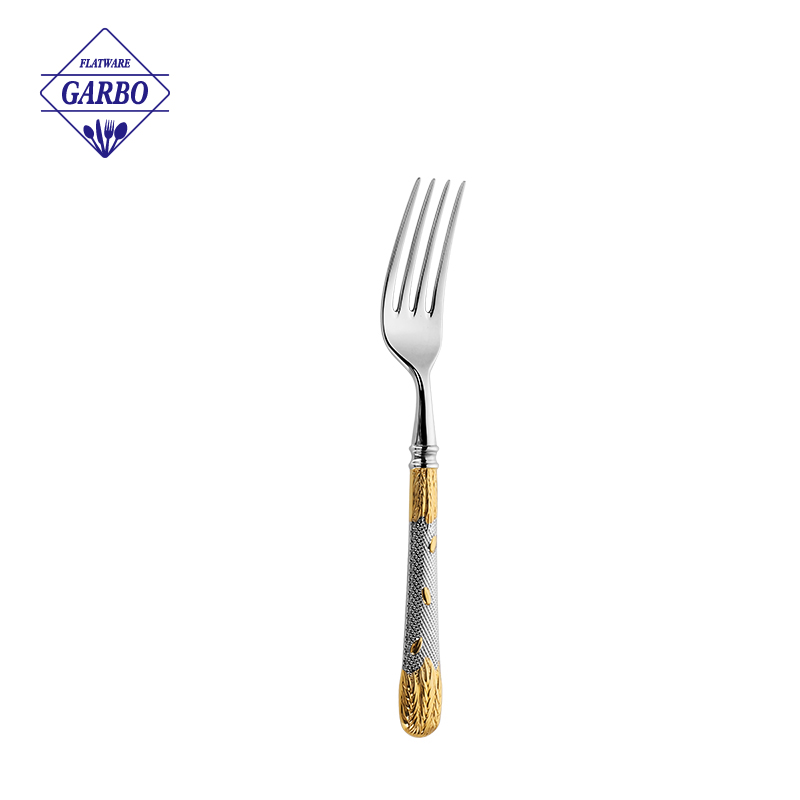 304SS Silver Color Dinner Fork European Top Selling Stainless Steel Cutlery