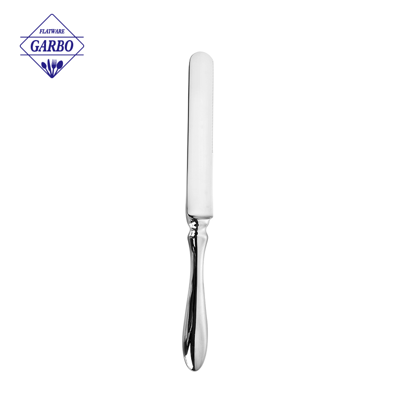 High end 420ss silverware stainless steel butter knife for restaurant