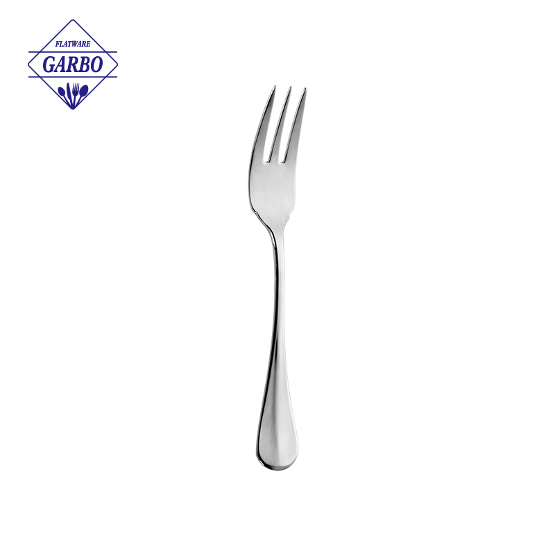 High-end restaurant special stainless steel fork for fish