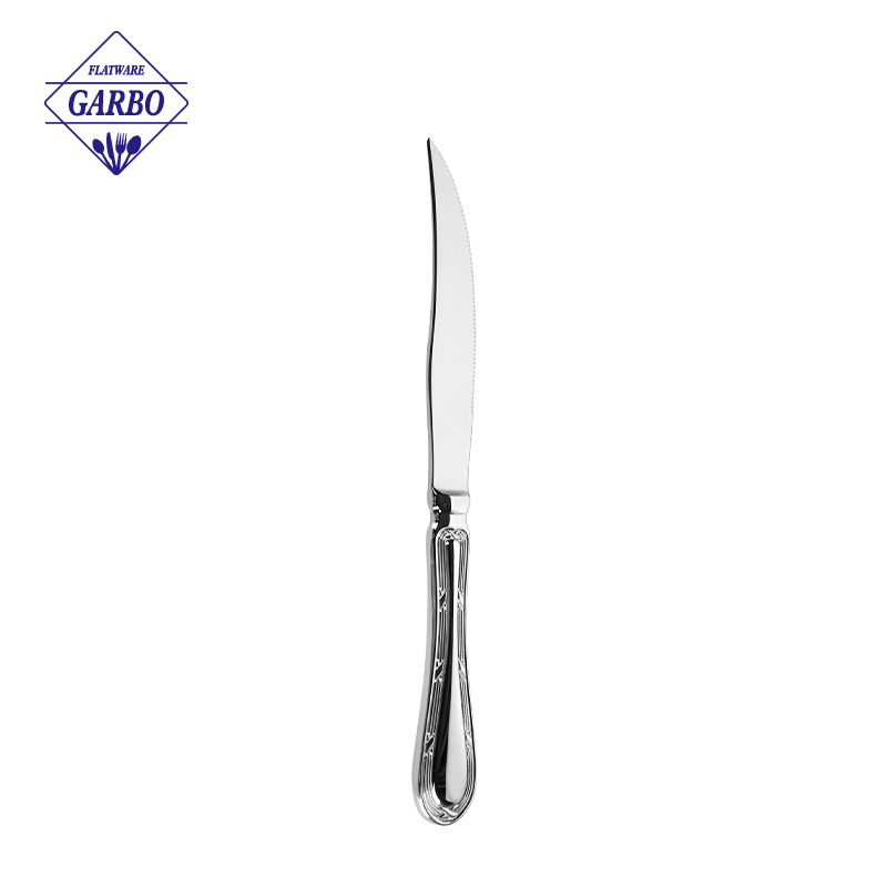 Factory Stock Available High Quality 420 Stainless Steel Steak Knife