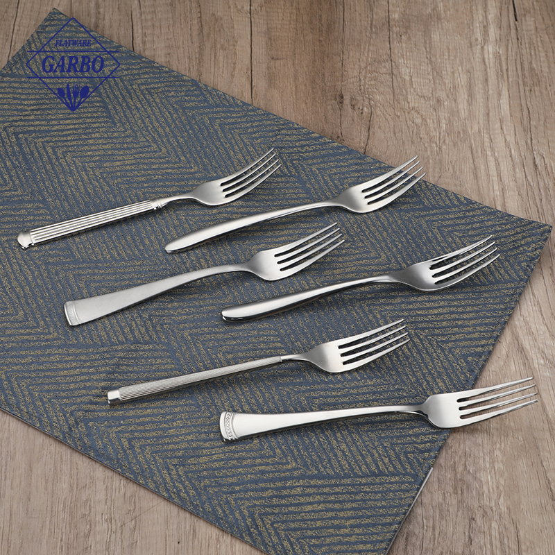 Sliver 410SS dinner fork with high end  china supplier 