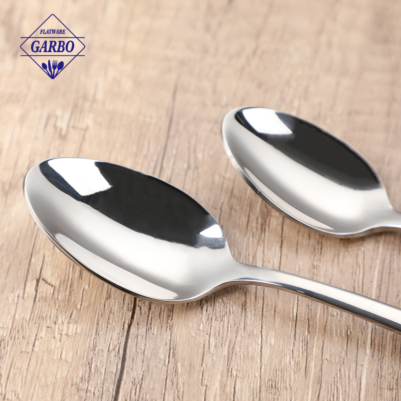 high quality Sliver tea spoon with different design handle 