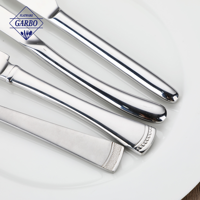 Full Stainless Steel Handle Dinner Knife for Kitchen Restaurant