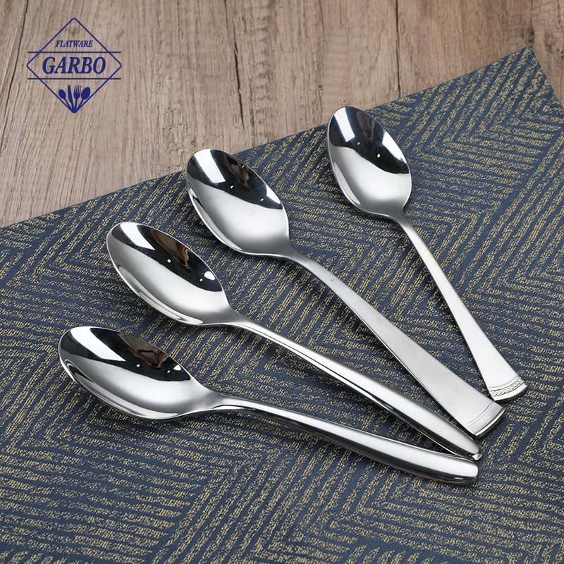 China Factory Silver Stainless Steel Dinner Spoon with 430 Material