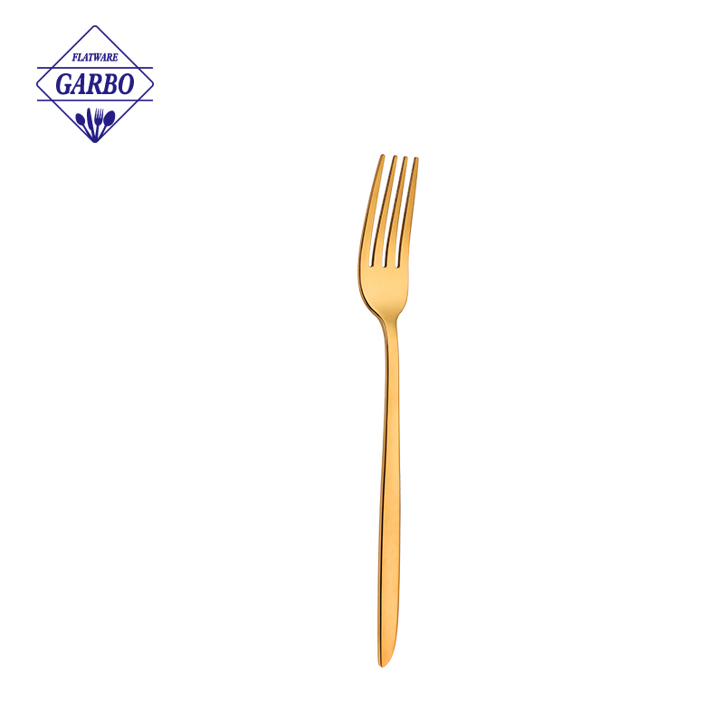 Wholesale Cheap Price PVD Blue Colored Stainless Steel Fork