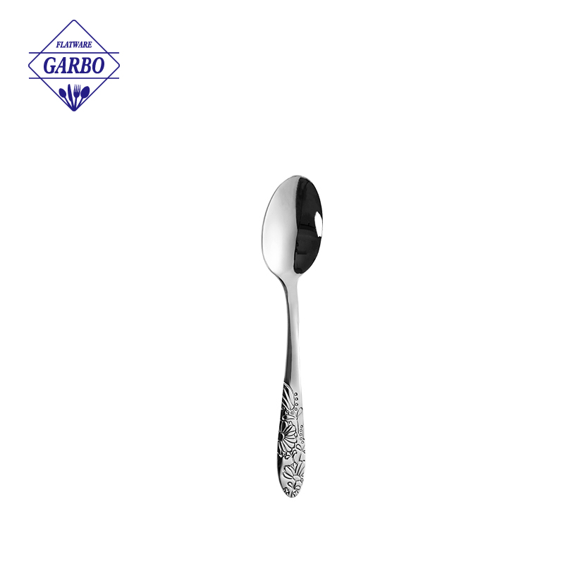 Tea spoon with mirror polish new design for home 