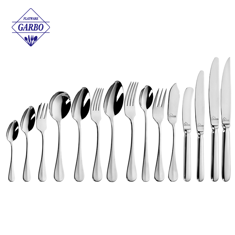 Hot Selling 304(18/10) SS Cutlery Set with Baroque Style Handle