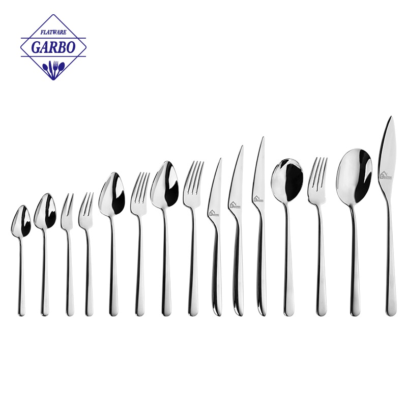 Hot Selling 304(18/10) SS Cutlery Set with Baroque Style Handle