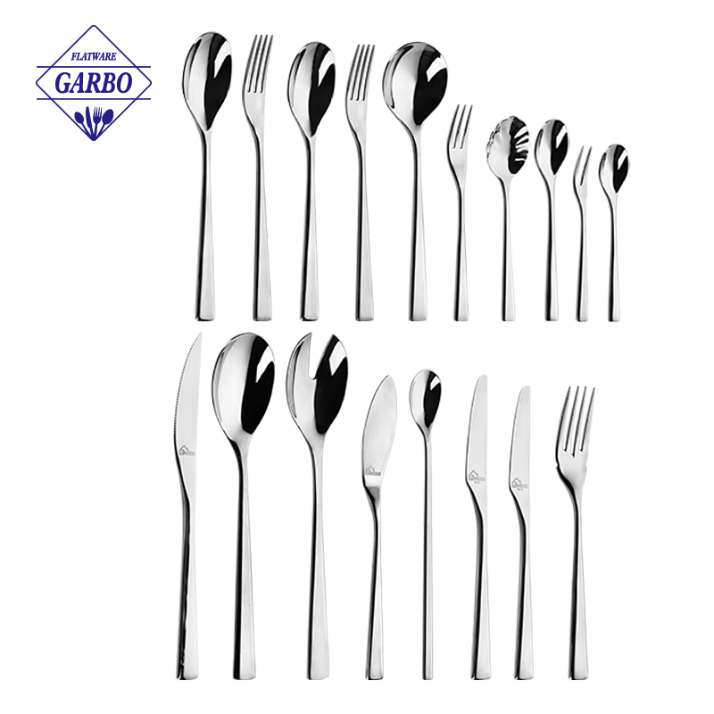 Hot Selling 304(18/10) SS Cutlery Set with Baroque Style Handle