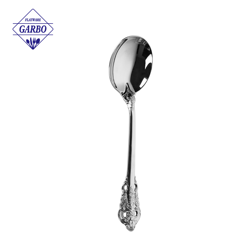 Sliver dinner spoon with 410ss materials  china supplier 