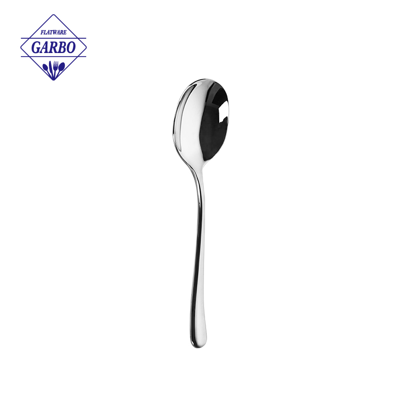 china factory high end 410ss sliver dinner spoon 