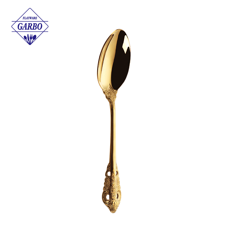 Stainless steel cake spoon for party birthday gathering