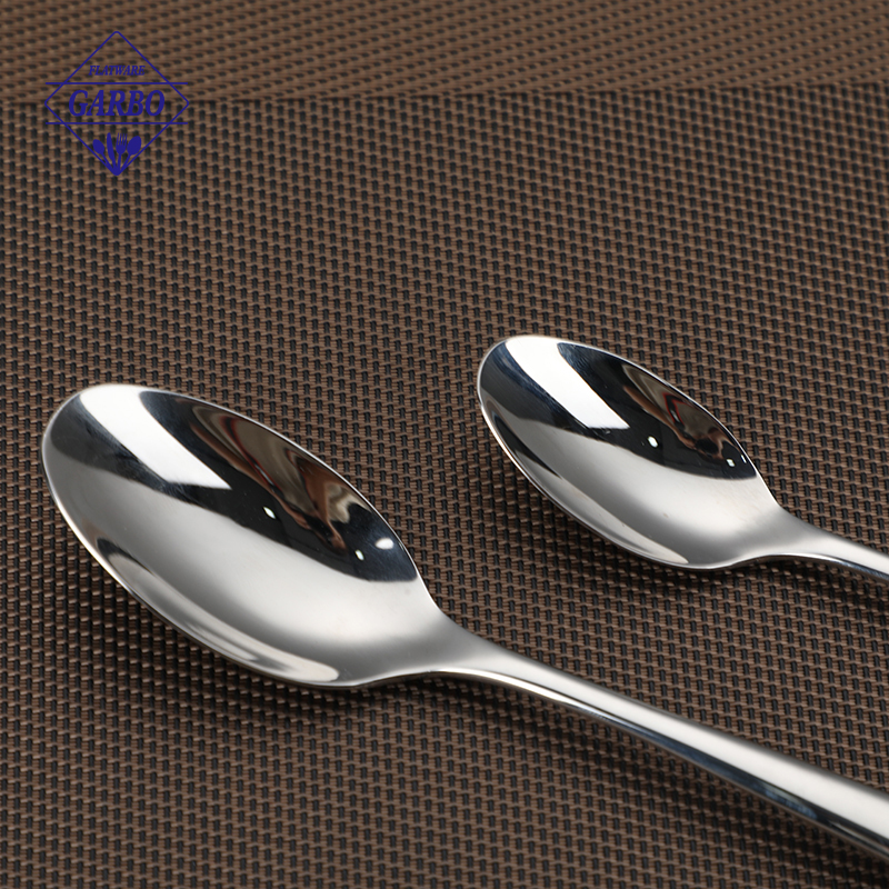 Factory Basic Design Mirror Polished Stainless Steel Cutlery Set