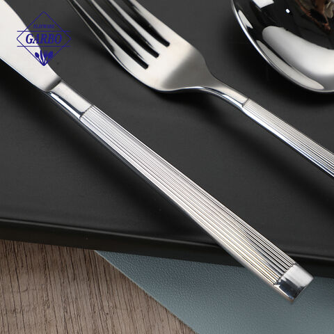 High-end flatware set with Roman column design